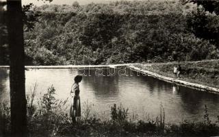 35 db MODERN fekete-fehér magyar parkos városképes lap, egy fotó / 35 modern black and white Hungari...