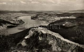 18 db MODERN fekete-fehér magyar városképes lap (Dunakanyar) / 18 modern black and white Hungarian t...