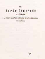 Vörösmarty' minden munkái. Kiadták barátai Bajza J. és Schedel Ferencz. Nyolczadik kötet. Pest,...