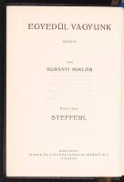 Surányi Miklós: Egyedül vagyunk. Bp., 1936, Singer és Wolfner, Corvina Könyvkötészet. Kiadói egészbő...