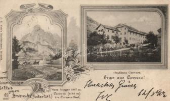 Corvara, Gasthaus Corvara / hotel, Sass Songer, floral