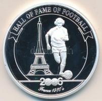 Uganda 2006. 2000Sh Ag "A labdarúgás halhatatlanjainak csarnoka - Franciaország 1980-as évek/Mi...