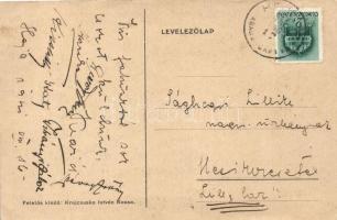 'A tőke nem lehet ura az államnak...' Magyar nyilaskeresztes propaganda; kiadja Krajcsuska...