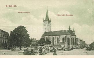 30 db régi képeslap különböző vásárterekről, piacokról az egész világból / pre-1945 worldwide collec...