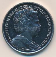 Brit Indiai-óceáni Terület 2009PM 2Ł "A Brit Indiai-óceáni Terület első emlékpénze" T:PP
B...