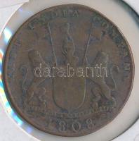 Brit India / Madras elnökség 1808. 10 Cash T:3 
British Indian / Madras Presidency  1808. 10 Cash C:...