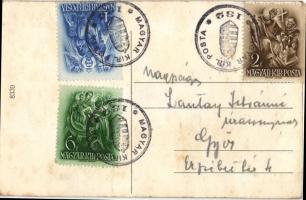 Fülek, Fő utca, városháza / main street, town hall