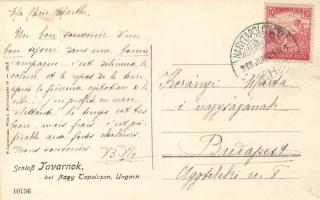 Nagytapolcsány, Tavarnok-kastély / castle interior