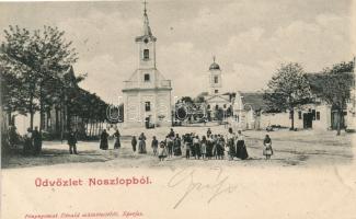 Noszlop, templom, Divald