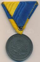 1941. "Délvidéki Emlékérem" eredeti mellszalaggal T:1-
1941. Commemorative Medal for the R...