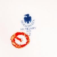 Hollóházi Szász Endre tervezte váza, matricás, jelzett, hibátlan m: 20 cm