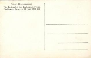 Franz Ferdinand and Sophia in Sarajevo, getting into the car of Franz Harrach