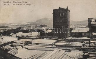 Skopje, Üsküp; Begovska kula / castle, sawmill (EK)