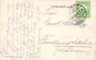 Zombor, Szent György tér, Ráczits és Czurkusits áruháza; Kaufmann Emil kiadása / square, shop