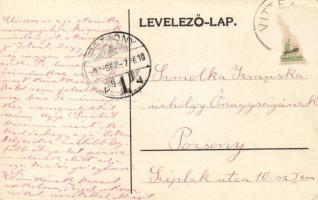 Vittenc, szövetkezet, Pálffy-kastély / cooperative, castle, Art Nouveau (EK)