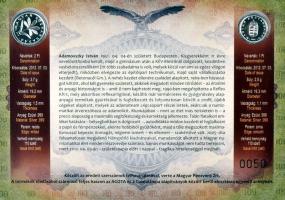 2012. 1Ft Ag + 2Ft Ag "Adamovszky István emlékére" limitált díszkiadás "0050" so...