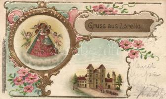 Loretto, floral litho (EK)