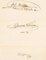 1847 Az Egyesület rendszabályai a Berlinben lévő Magyarok és Erdélyiek számára. Berlin, január 30-án...