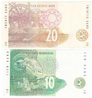 Dél-Afrika 1993. 10R + 20R T:I-,II
South Africa 1993. 10 Rand + 20 Rand C:AU,XF