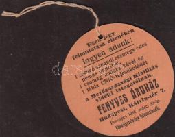 1936 Bp. Tribün-jegy az Országos Mezőgazdasági Kiállításra