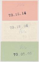 Izrael 1973. 5L + 10L + 50L násznagyi esküvői ajándékutalvány T:I
Israel 1973. 5 Lire + 10 Lire + 50...