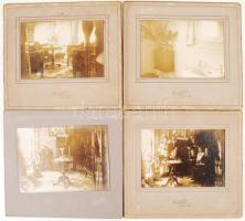 1916 Egy Amerikába szakadt magyar család életkörülményeit ábrázoló fotók. A Pennsylvania állambeli B...