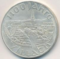 Ausztria 1978. 100Sch Ag "1100 éves Villach" T:2
Austria 1978. 100 Schilling Ag "1100...