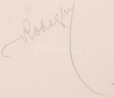 Kőszeghy Elemér (1882-1954): Félakt. Vegyes technika, papír, jelzett, 42×29 cm