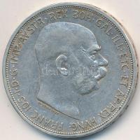 Ausztria 1909. 5K Ag "Ferenc József" T:2-
Austria 1909. 5 Corona Ag "Franz Joseph I&q...