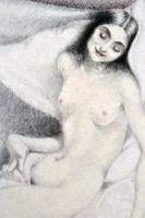 Gaál Margit (1898-?): L'illusion vaut quelquefois la réalité. Vegyes technika, papír, jelzett, ...