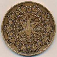 Csúcs Viktória (1934-) DN "Kiskunhalas - Csipkeház" Br emlékérem (60mm) T:1