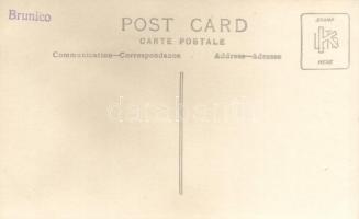 Brunico, Bruneck; street with shops