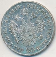 Ausztria 1840A 20Kr Ag "I. Ferdinánd" T:2-
Austria 1840A 20 Kreuzer Ag "Ferdinand I&q...