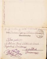 1915 Katonai emlékvers az elesett 10-es bajtársakról. Sassy Csaba sokszorosított verse