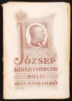 Payr Hugó: József királyi herceg 1914-17. Budapest, szerző kiadása. Papír kötés, szakadt, kijárnak a lapok