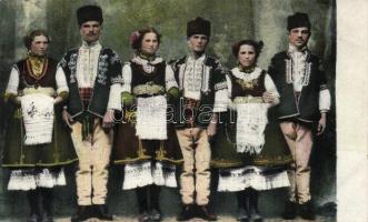 Bulgarian folklore, peasant costume from Sofia