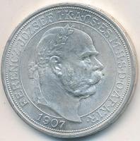 1907KB. 5K Ag "Koronázási évforduló" T:2