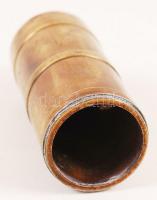 Henger alakú réz öngyújtó, m: 9,5 cm /
copper lighter