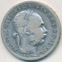 1888KB 1Ft Ag "Barokk címer" T:3