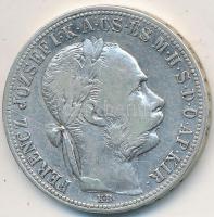 1889KB 1Ft Ag "Barokk címer" T:2-