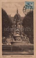 Opole, Monumentalbrunnen, Friedrichsplatz / fountain, square
