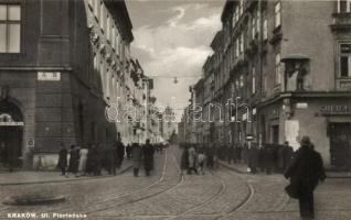 Kraków, Ul. Florianska / street, sugar shop