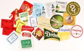 12 db söralátét és 10 db italcímke / beer mats and labels