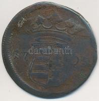 1705. X Poltura "II. Rákóczi Ferenc" (7.14g) T:3
Hungary 1705. X Poltura "Francis II ...