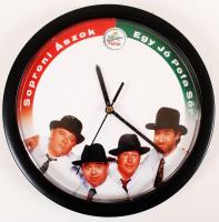 Soproni sört reklámozó működőképes óra