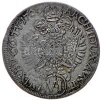 Ausztria 1725. 6Kr Ag "VI. Károly" Hall T:2-,3
Austria 1725. 6 Kreuzer Ag "Karl VI&qu...