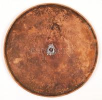 cca 1916 Bercsényi-tüzérek réz plakett / 
1915 WW. I. military brass plaquette 14 cm