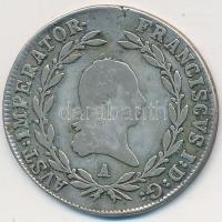 Ausztria 1811A 20Kr Ag "I. Ferenc" T:3
Austria 1811A 20 Kreuzer "Franz I" C:F