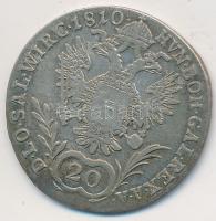 Ausztria 1810A 20Kr Ag II. Ferenc T:2- Austria 1810A 20 Kreuzer Ag Franz II C:VF