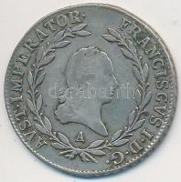 Ausztria 1808A 20Kr Ag "I. Ferenc" T:2-
Austria 1808A 20 Kreuzer Ag "Franz I" C:...